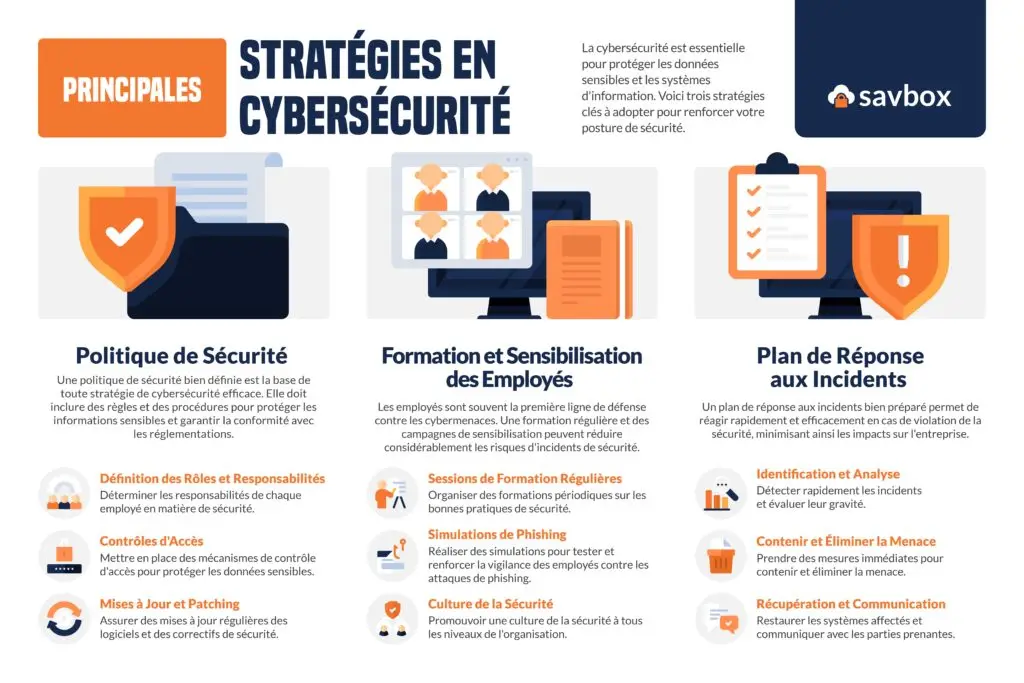 Les stratégies en cybersécurité à adopter en entreprise